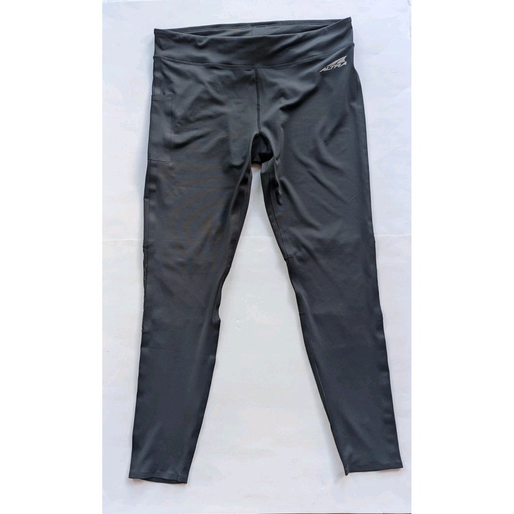 ALTRA Leggings Women's Sz L Ankle Black High Waisted Athletic Mesh
